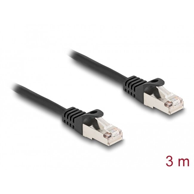 Delock Cable RJ50 male to RJ50 male S/FTP 3 m black