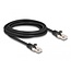 Delock Cable RJ50 male to RJ50 male S/FTP 3 m black