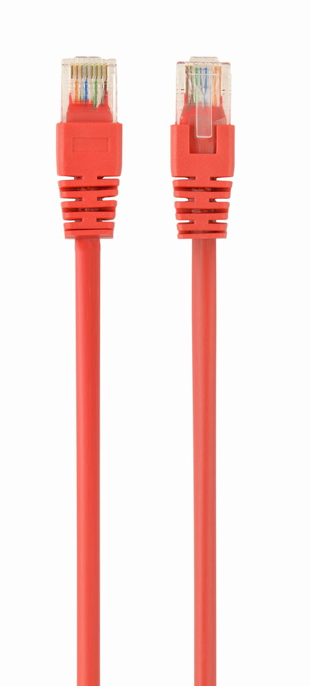 CablExpert PP12-2M/R - Netwerkkabel, UTP Cat5E, rood