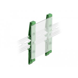 DeLOCK Delock DIN rail clip for PCB 122 mm 4 pieces