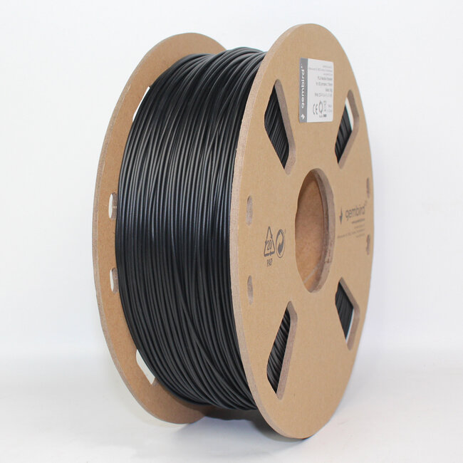 PLA Flexibel Zwart 1.75 mm, 1 kg