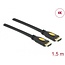 Delock Cable High Speed HDMI with Ethernet - HDMI-A male > HDMI-A male 4K 1.5 m