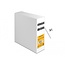 Delock Heat shrink tube box, Shrinkage ratio 2:1, 15 m x 2.4 mm transparent