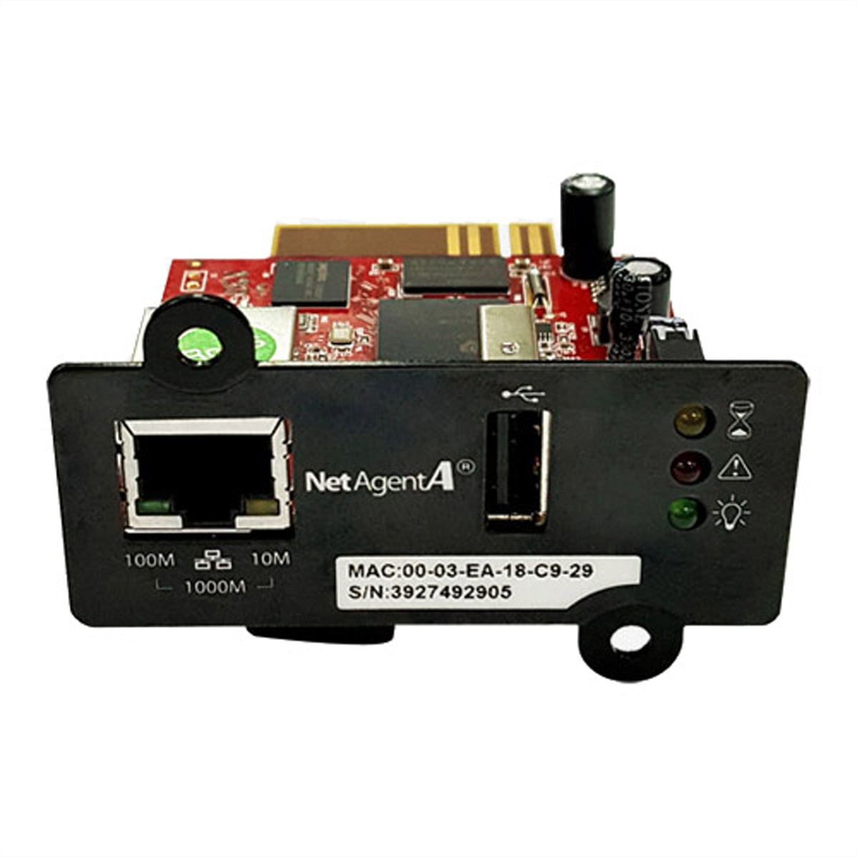 ROLINE LineSecure III Web/SNMP-kaart, intern, Slot kaart, 1GB/s |