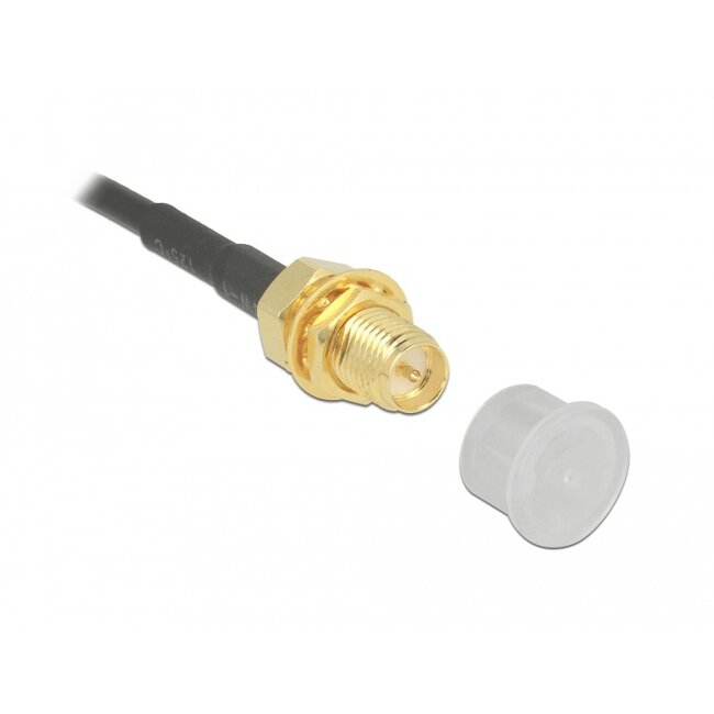Delock Dust Cover for SMA plug 10 pieces transparent