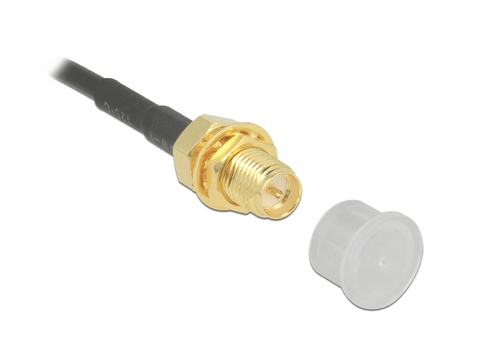 Delock Dust Cover for SMA plug 10 pieces transparent |