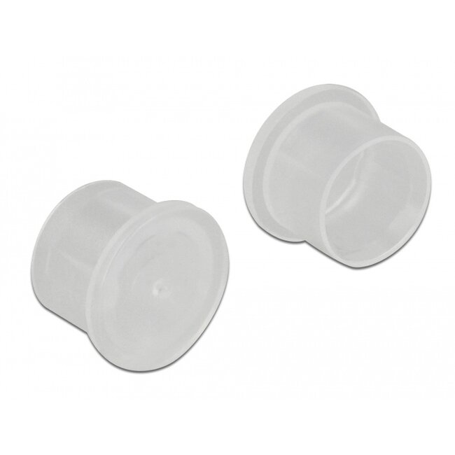 Delock Dust Cover for SMA plug 10 pieces transparent