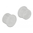 Delock Dust Cover for SMA plug 10 pieces transparent