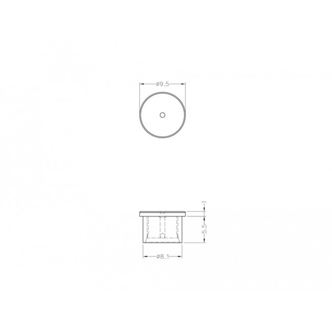 Delock Dust Cover for SMA plug 10 pieces transparent