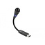 Delock USB Microphone with Gooseneck and Mute Button