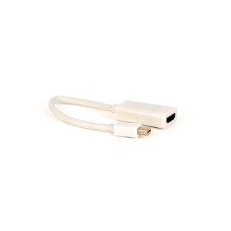 Cablexpert Mini DisplayPort naar HDMI adapterkabel wit 15 cm