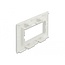 Delock Easy 45 Module Holder for installation trunking 130 x 80 mm