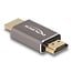 Delock HDMI Adapter male to male 8K 60 Hz grey metal