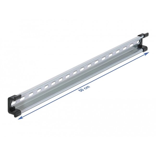Delock DIN Rail 35 x 15 mm (50 cm) Steel