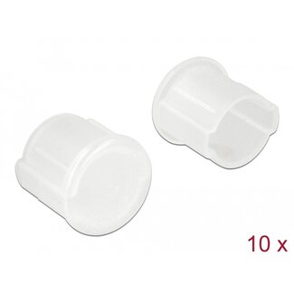 DeLOCK Delock Dust Cover for BNC female 10 pieces transparent