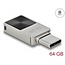 Delock Mini USB 5 Gbps USB-C™ Memory Stick 64 GB - Metal Housing