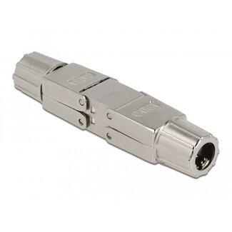 DeLOCK Delock Coupler for network cable Cat.6A STP toolfree