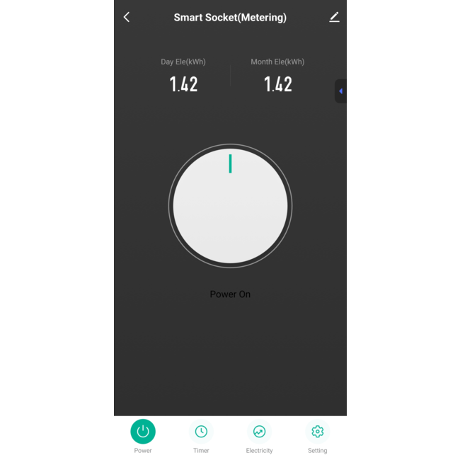 Slimme stekker met meetfunctie, wit