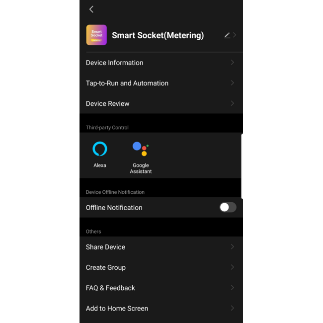 Slimme stekker met meetfunctie, wit