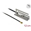 Delock WLAN 802.11 ac/ax/a/h/b/g/n Antenna I-PEX Inc., MHF® 4L plug 1.6 dBi 1.13 12 cm PIFA internal