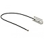 Delock WLAN 802.11 ac/ax/a/h/b/g/n Antenna I-PEX Inc., MHF® 4L plug 1.6 dBi 1.13 12 cm PIFA internal