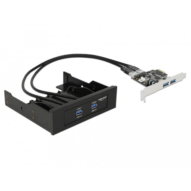 Delock Front Panel 2 x USB 3.0 + PCI Express Card 2 x USB 3.0