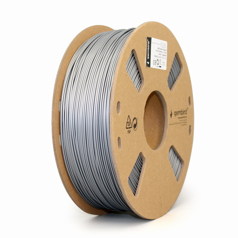 Gembird 3DP-ABS1.75-01-S 3D-printmateriaal