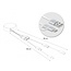 Delock USB 2 in 1 Retractable Cable Type-A to Micro-B and USB-C™ white / silver