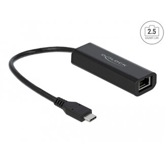 DeLOCK Delock Adapter USB Type-C™ male to 2.5 Gigabit LAN