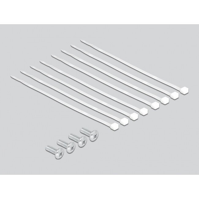 Delock 19″ Patch Panel 48 port Cat.5e 2U coloured