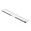 Delock Cable tie with flat head L 370 x W 4.6 mm 100 pieces
