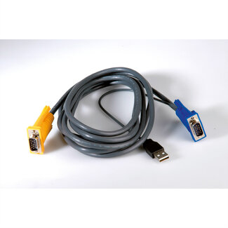 Value VALUE KVM kabel (USB) voor 14.99.3222/.3223, 3 m