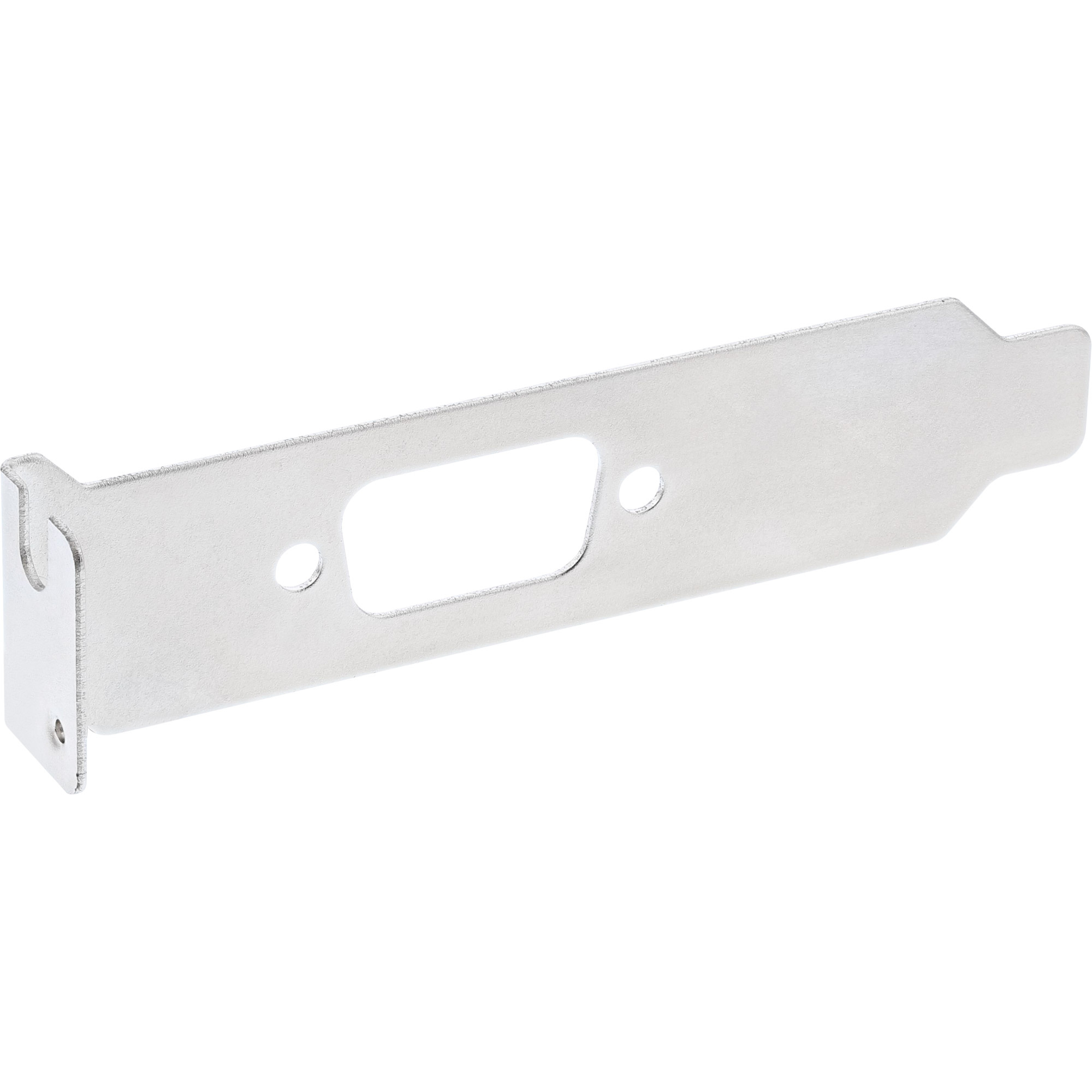 InLine® Low-profile slotplaatje, met uitsparing voor DB9 connector |
