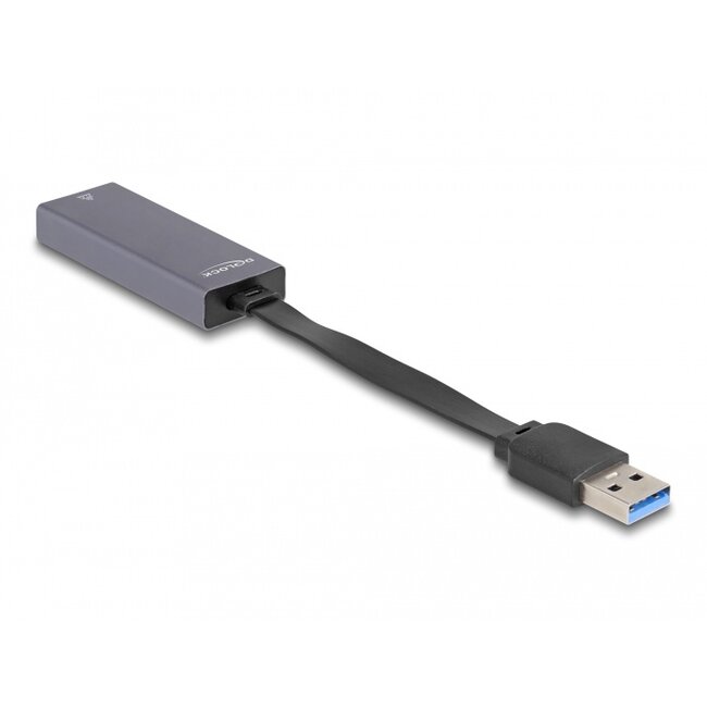 Delock USB Type-A Adapter to 2.5 Gigabit LAN slim