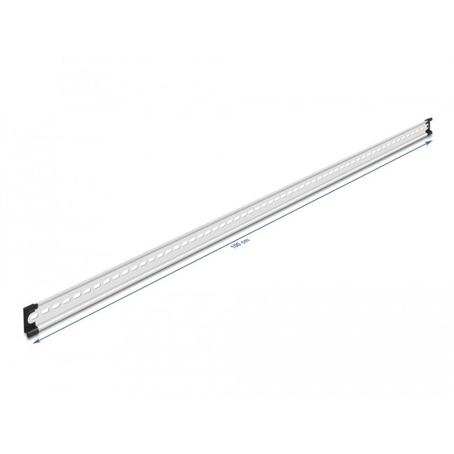 Delock DIN Rail 35 x 7.5 mm (100 cm) Aluminium