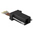 Delock D-Sub 9 pin female to RJ45 female Assembly Kit black