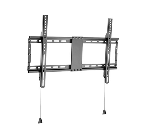 Gembird WM-80F-01 - mounting kit - fixed - for flat panel - 70kg - fine texture black