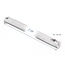 Delock Braided Sleeve with zip fastener heat-resistant 1 m x 30 mm white
