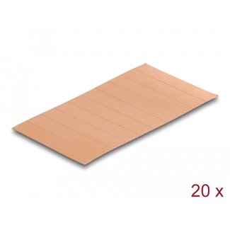 DeLOCK Delock Copper strips 35 x 7 mm self-adhesive 200 pieces