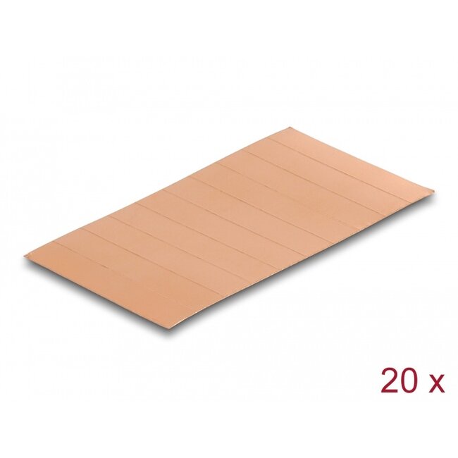 Delock Copper strips 35 x 7 mm self-adhesive 200 pieces