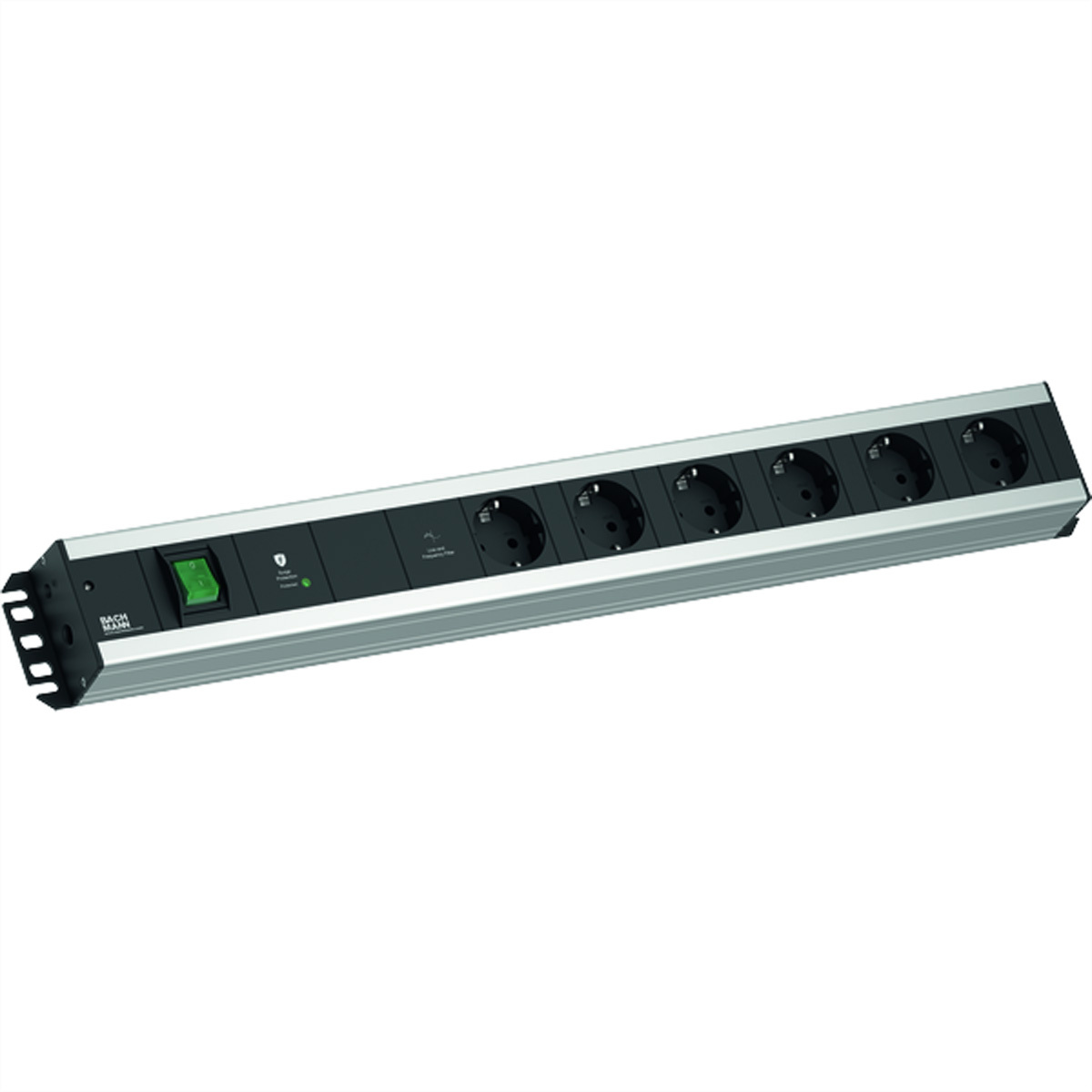 BACHMANN HANDWERKERLEISTE 6xCEE7/3 1xGVS-Plus 1xSchalter 2m |