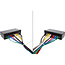 InLine® Platte patchkabel, UTP, Cat. 6, zwart, 3m