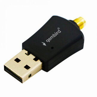 Gembird Krachtige USB WiFi ontvanger, 300Mbps