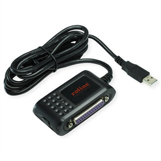 Roline ROLINE converter USB / Parallel + Serieel