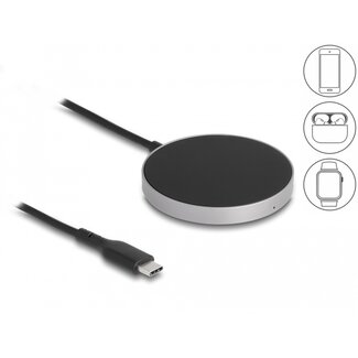 DeLOCK Delock Wireless Charger with 5 W / 7.5 W / 10 W / 15 W - Inductive Charging Pad