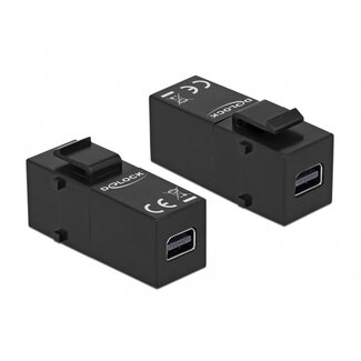 DeLOCK Delock Keystone Module mini DisplayPort female > mini DisplayPort female