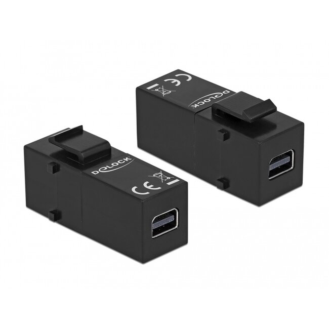 Delock Keystone Module mini DisplayPort female > mini DisplayPort female