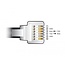 Delock Adapter cable USB Type-A to Serial RS-232 RJ12 with ESD protection APC 2 m