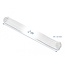 Delock Braided Sleeving with Hook-and-Loop Fastener 2 m x 32 mm white