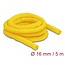 Delock Woven Sleeve self-closing heat-resistant 5 m x 16 mm yellow
